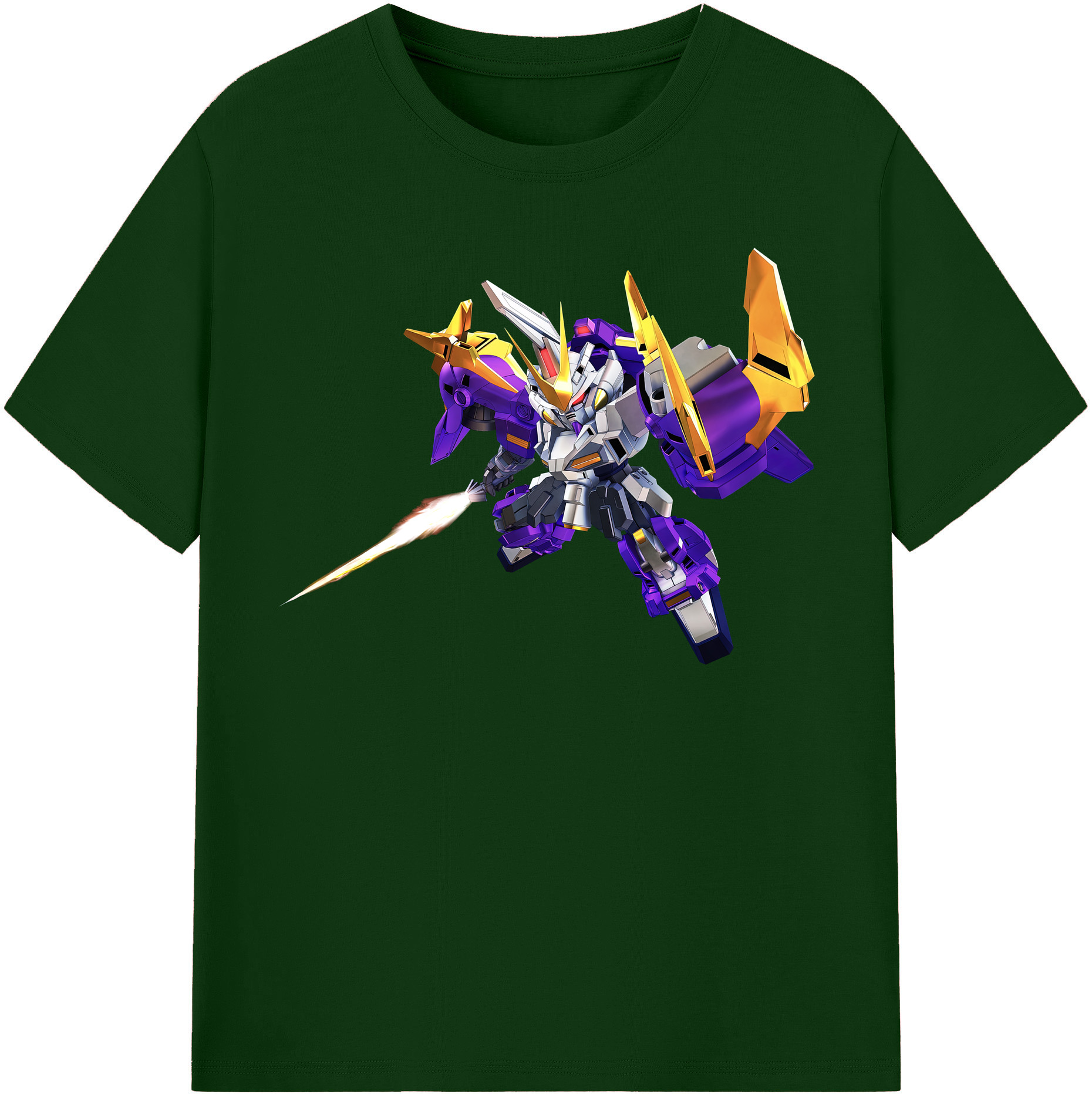 （画像用） 機動戦士ガンダム Mobile Suit Gundam 綿100％半袖Tシャツ（フロントプリント）